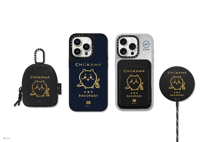 ちいかわ casetify パスポートケース & ラゲッジタグ セット ちいかわ x CASETiFY」コレクションを12月28日(土)に発売