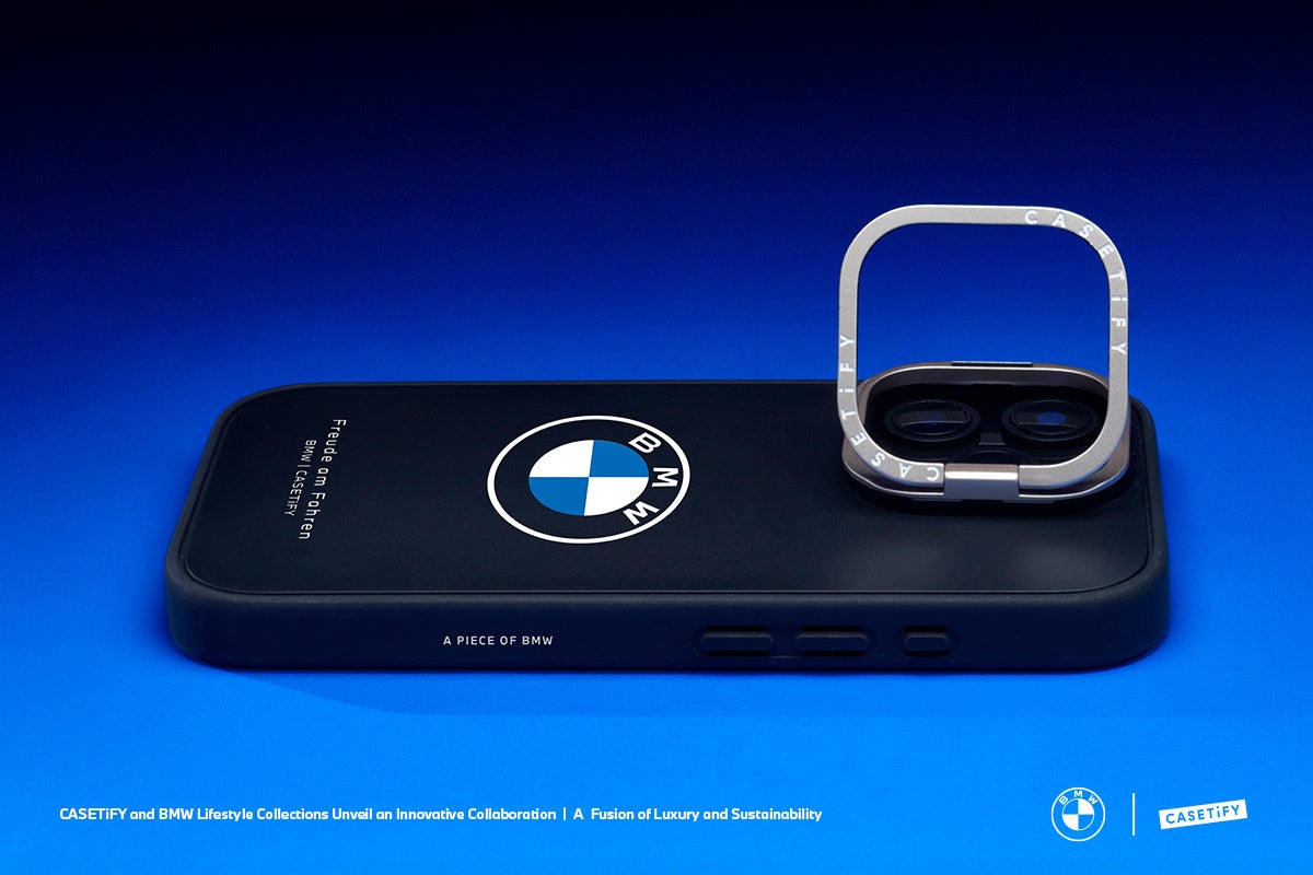 iPhoneケース「BMW | CASETiFY」金属ストラップ付き CASETiFY】CASETiFYとBMWが革新的なコラボレーションを発表
