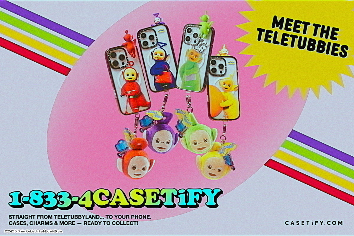 CASETiFY】CASETiFY、懐かしの「テレタビーズ」とのコラボコレクション CASETiFY】CASETiFY、懐かしの「テレタビーズ」とのコラボコレクション