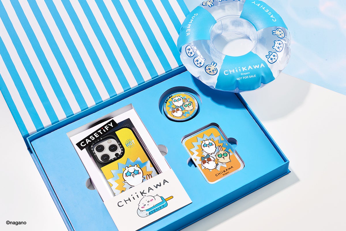 CASETiFY×ちいかわ ちいかわ x CASETiFY コラボコレクションが国内12月27日／12月28