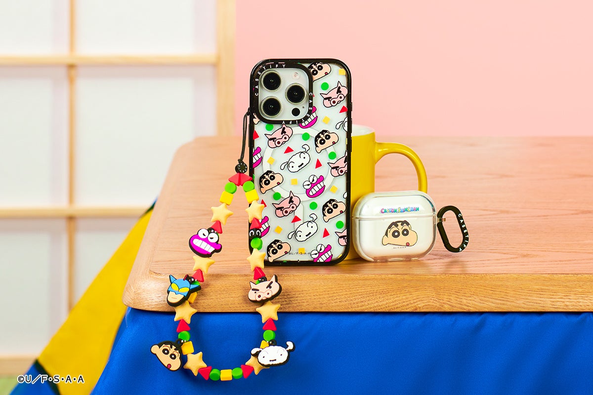 casetify クレヨンしんちゃん　iPhoneケース CASETiFY】「クレヨンしんちゃん x CASETiFY」遊び心全開の