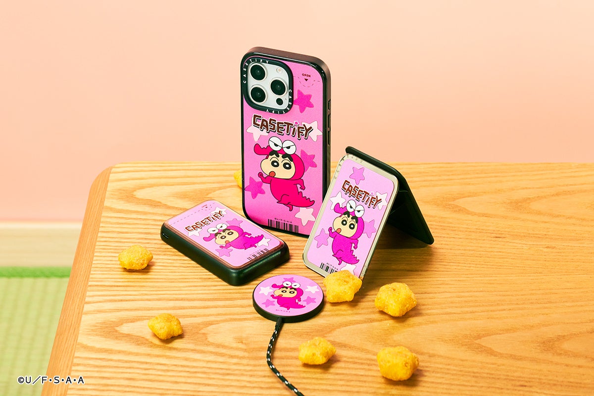 CASETiFY】「クレヨンしんちゃん x CASETiFY」遊び心全開の
