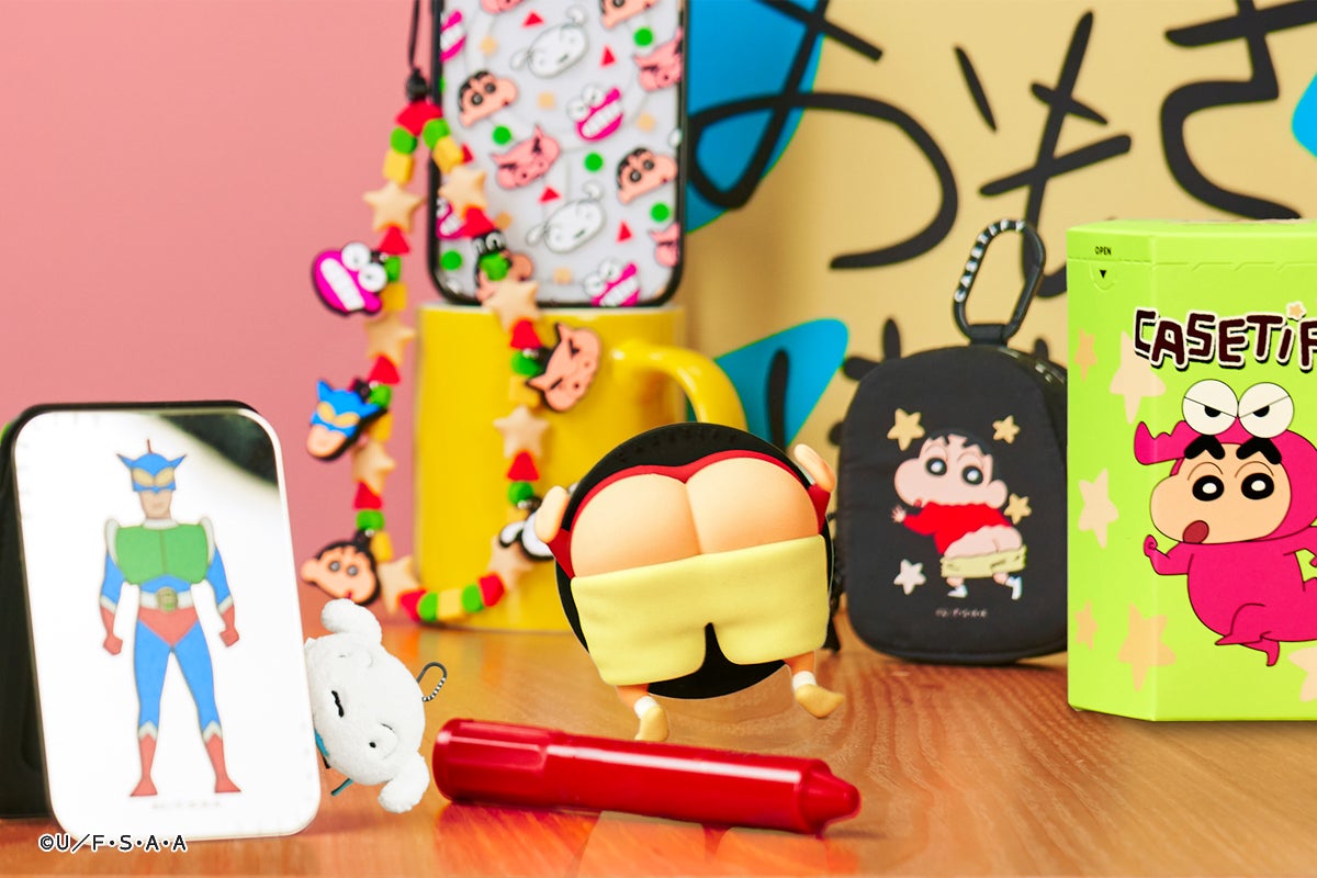 CASETiFY】「クレヨンしんちゃん x CASETiFY」遊び心全開の CASETiFY】「クレヨンしんちゃん x CASETiFY」遊び心全開の