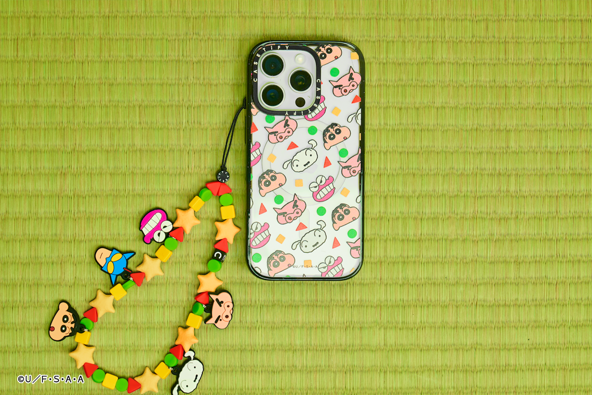 CASETiFY】「クレヨンしんちゃん x CASETiFY」遊び心全開の