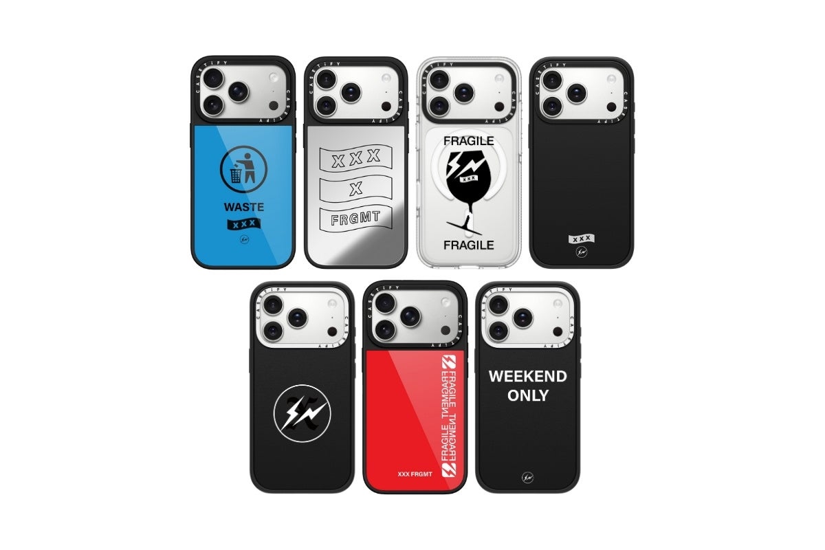 GOD SELECTION x fragment x CASETiFY ケース CASETiFY、「GOD SELECTION XXX」と「fragment」とのリバイバル