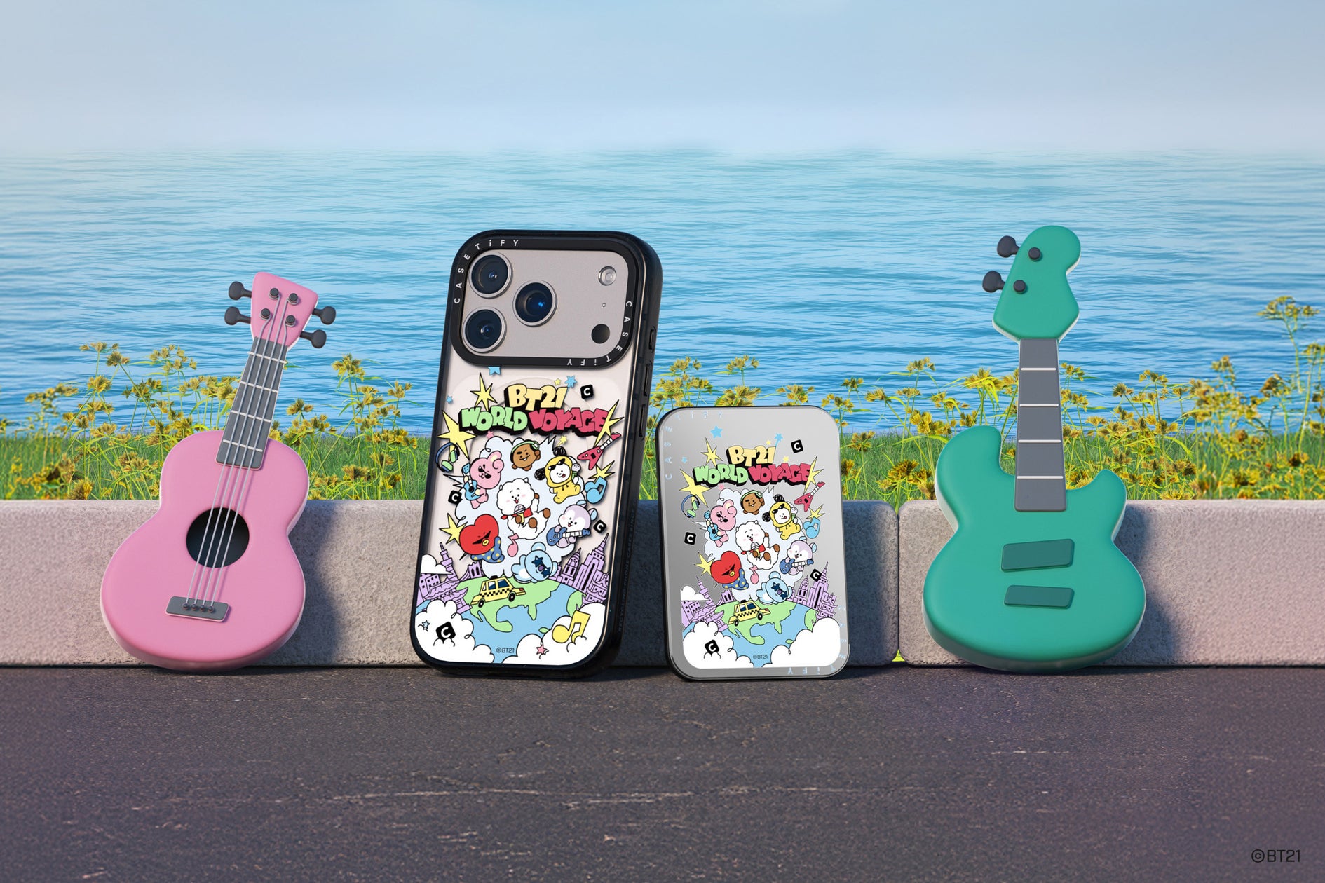 【CASETiFY】BT21と一緒にMusic Campの旅へ!CASETiFYが「BT21」コラボレーションコレクションを発売