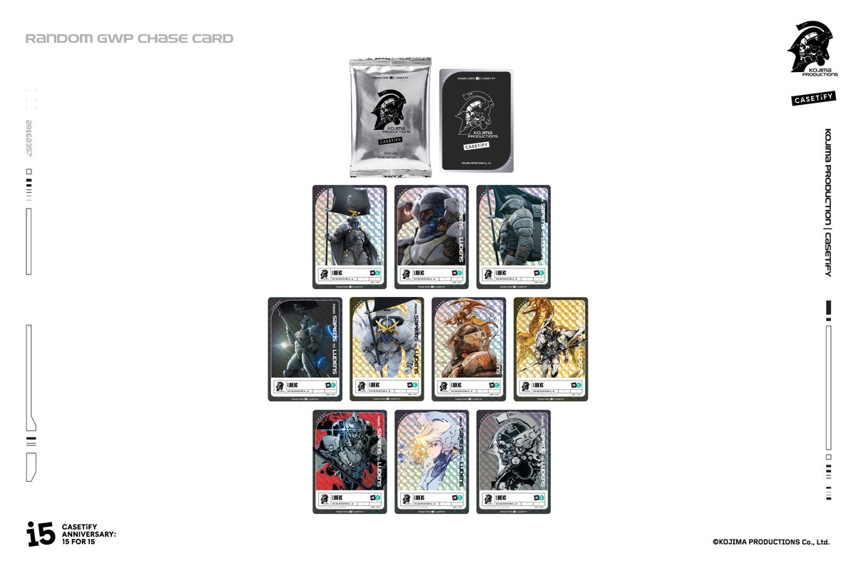 「KOJIMA PRODUCTIONS x CASETiFY」コレクション
