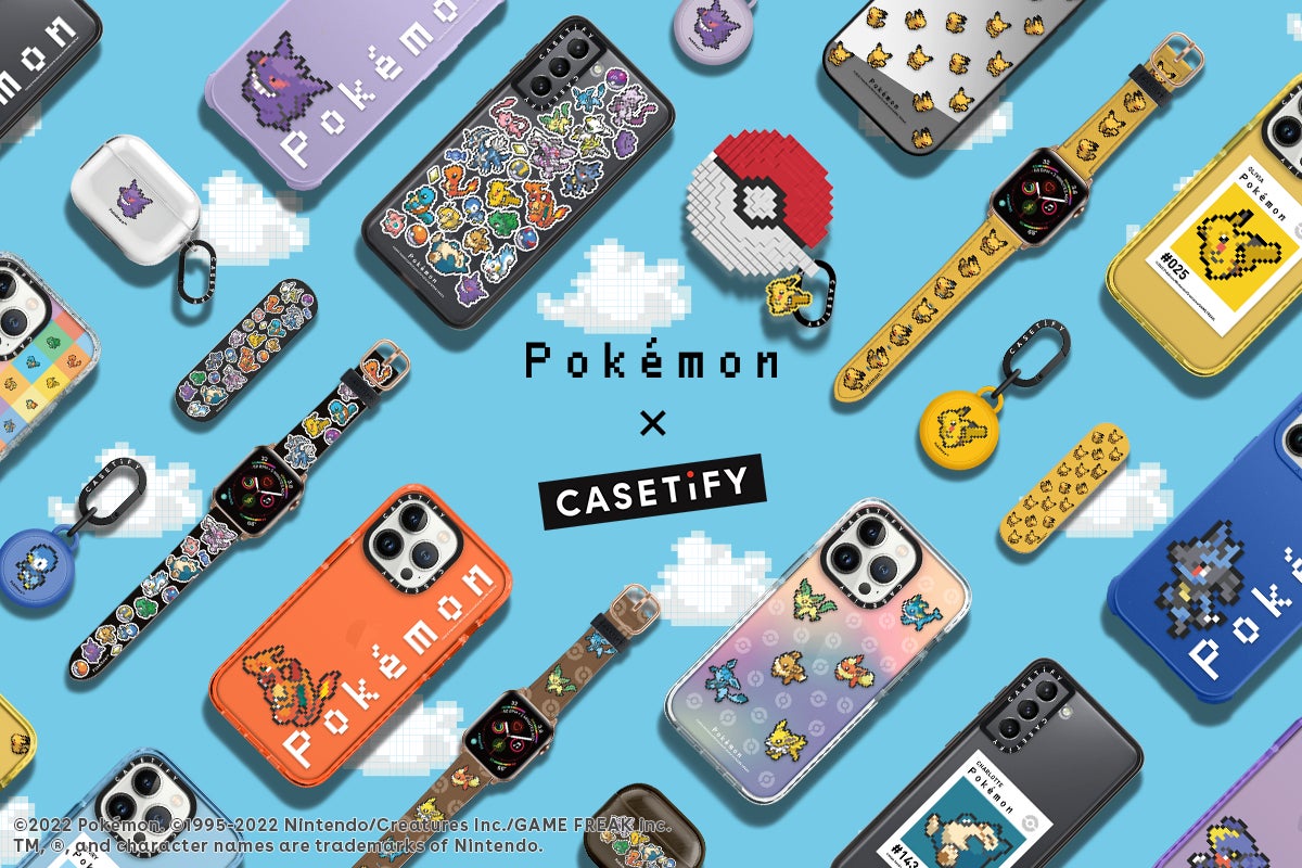 ポケットモンスター ダイヤモンド・パール』のポケモンがCASETiFYで初のテックアクセサリーに！「Pokémon & CASETiFY」コレクションが登場｜Casetagram Limitedのプレスリリース