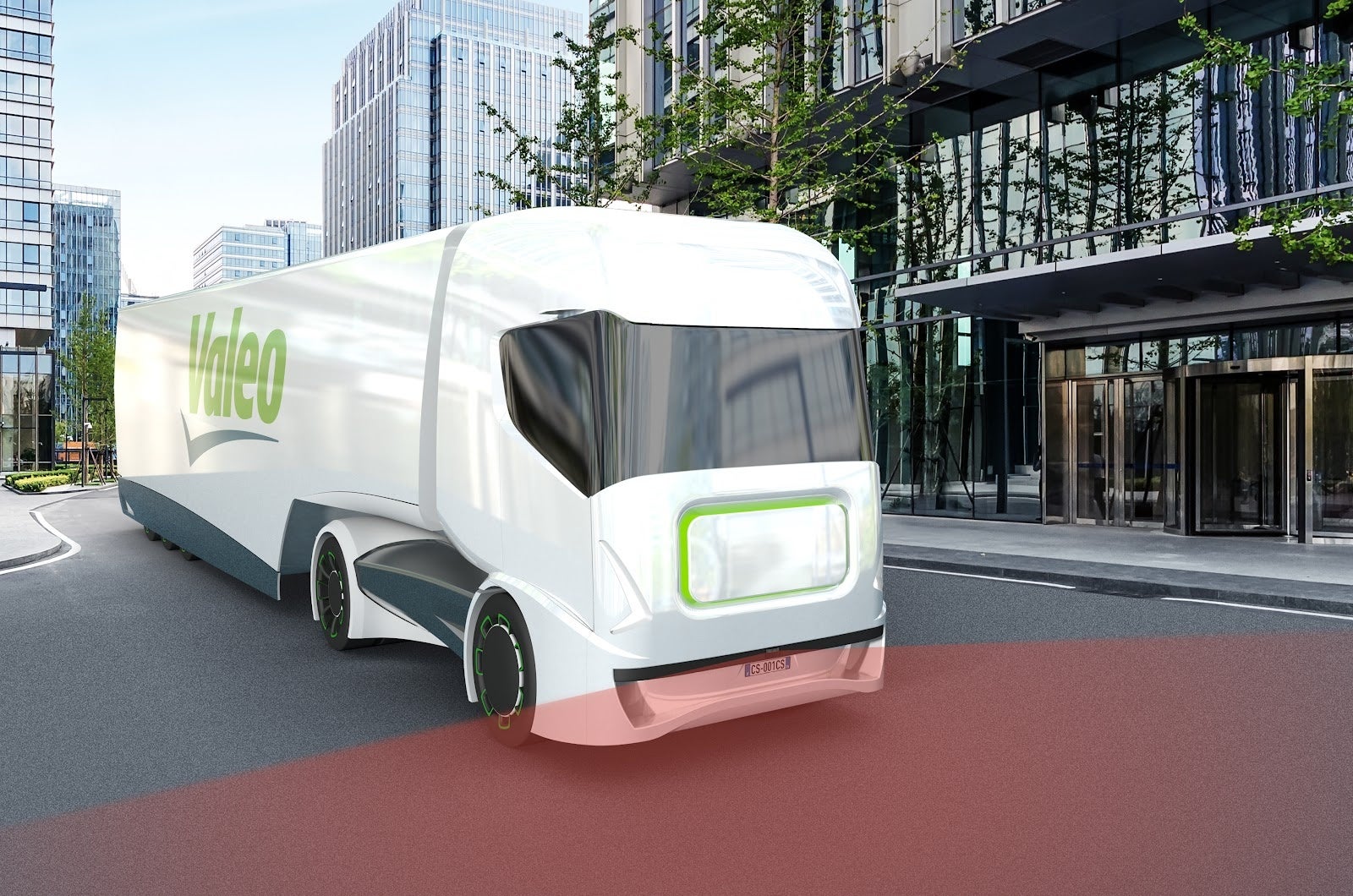 ヴァレオIAA トランスポーテーション LiDAR搭載トラック