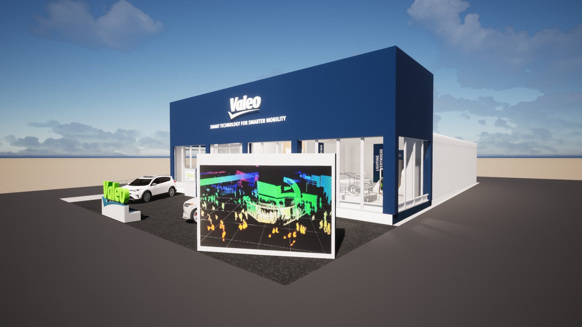 ヴァレオブース（セントラル プラザ - スタンド CP17）