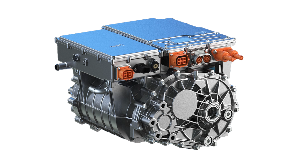 800V　6-in-1電動アクスル