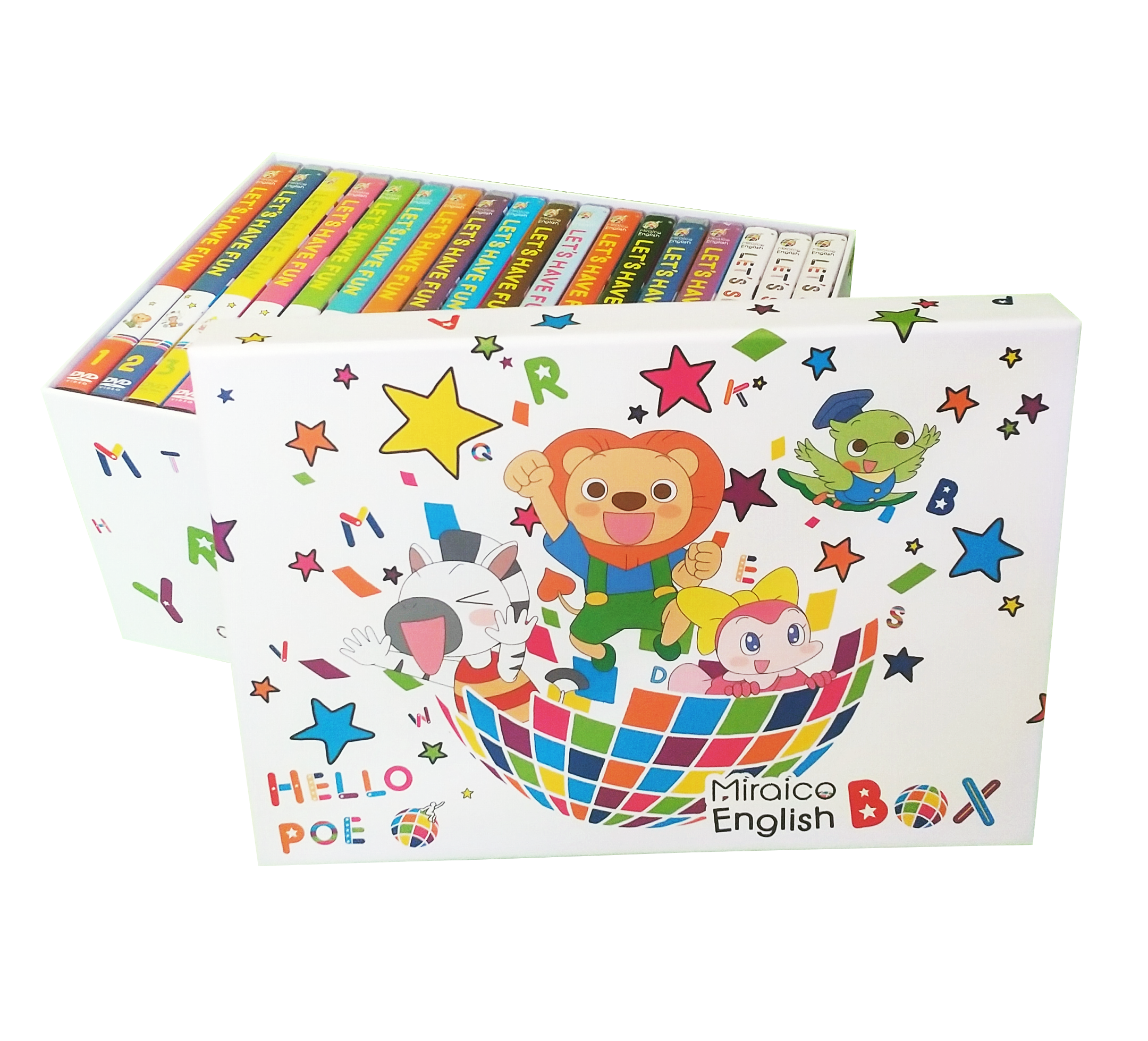 取引き終了】値下げ【超美品・完全品】ミライコイングリッシュ 英語DVD