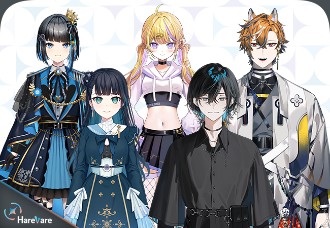 「HareVare」プロジェクト、新人VLiverのデビュー配信がついに始動！2023年7月1日(土)18時から！