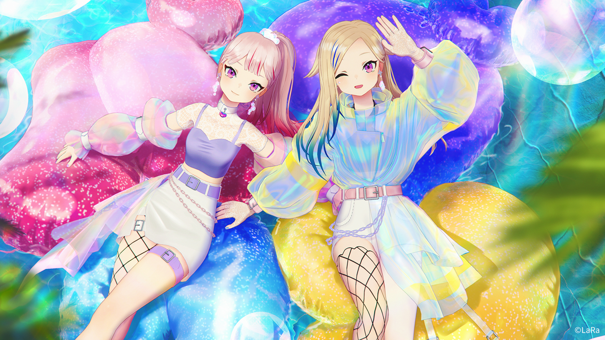 RIOT MUSIC 道明寺ここあ Laru先生描き下ろしアクリルアートボード RIOT MUSIC所属「道明寺ここあ」が新衣装を披露！COCOA CHANNEL1