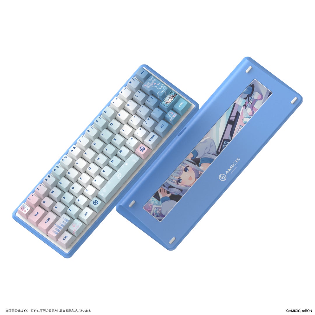 AMICIS 碧依さくら コラボゲーミングキーボード