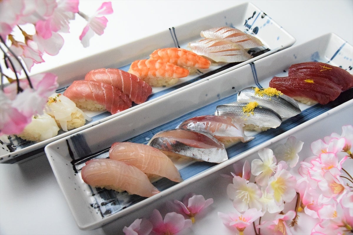 鮨あじふく_お花見握り