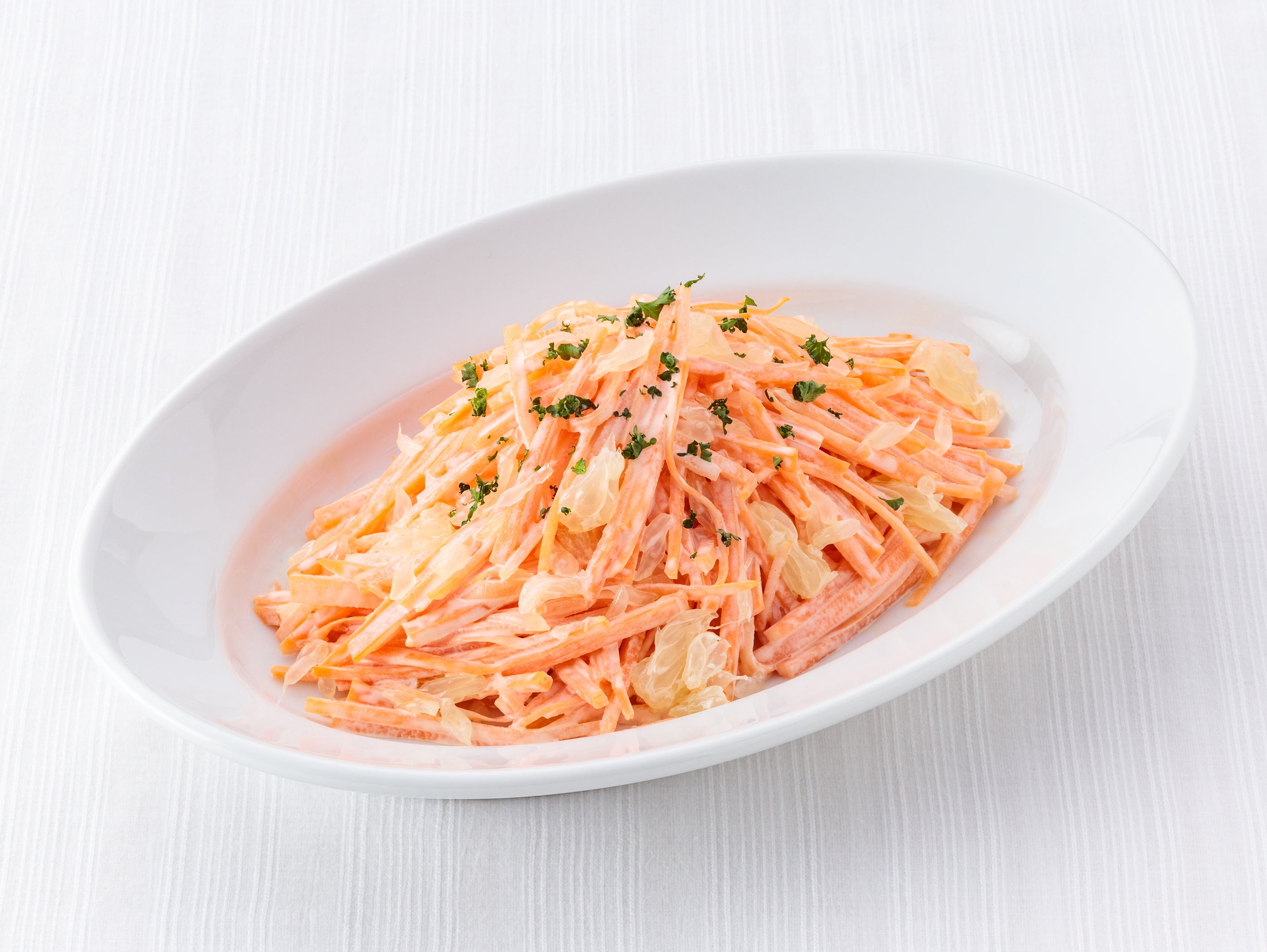 グレープフルーツとにんじんのサラダ