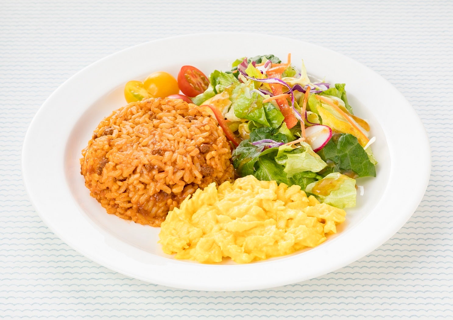 オムライス風プレート