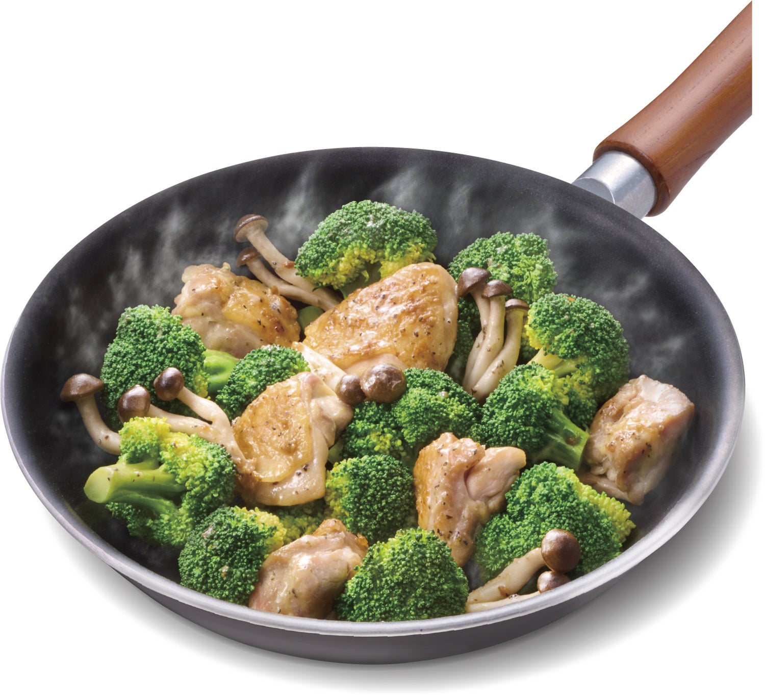 ブロッコリーと鶏肉の蒸し煮用ソース_アンチョビーガーリック味_料理例