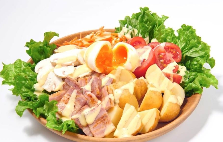 ベーコンとマッシュルームのペイザンヌサラダ