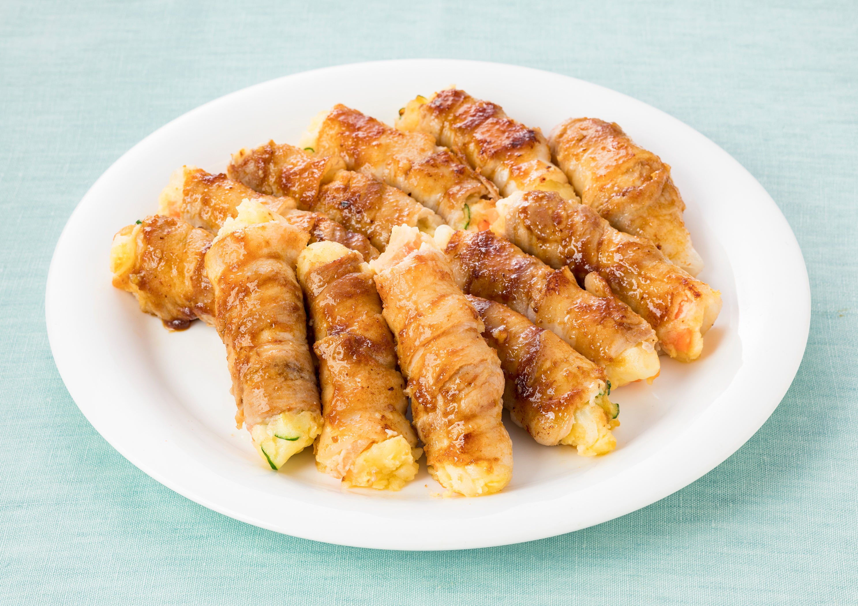 肉巻きポテサラ