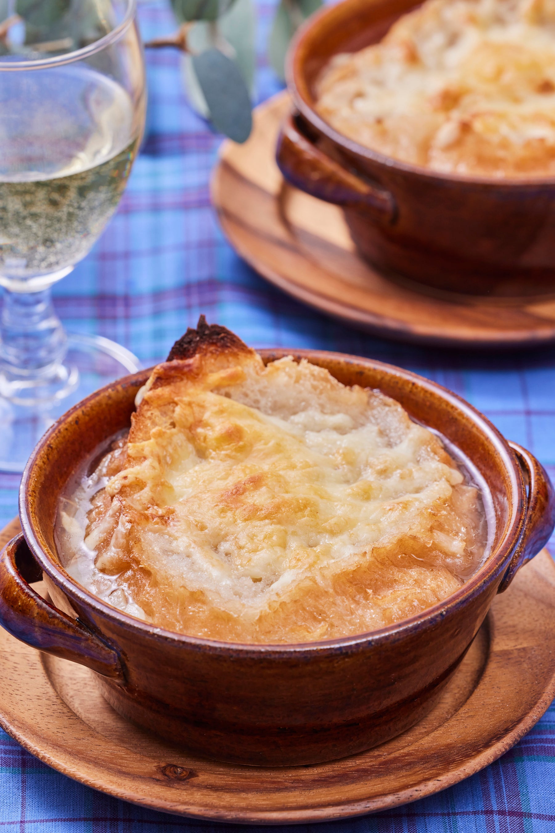 ベジブロスのオニオングラタンスープ