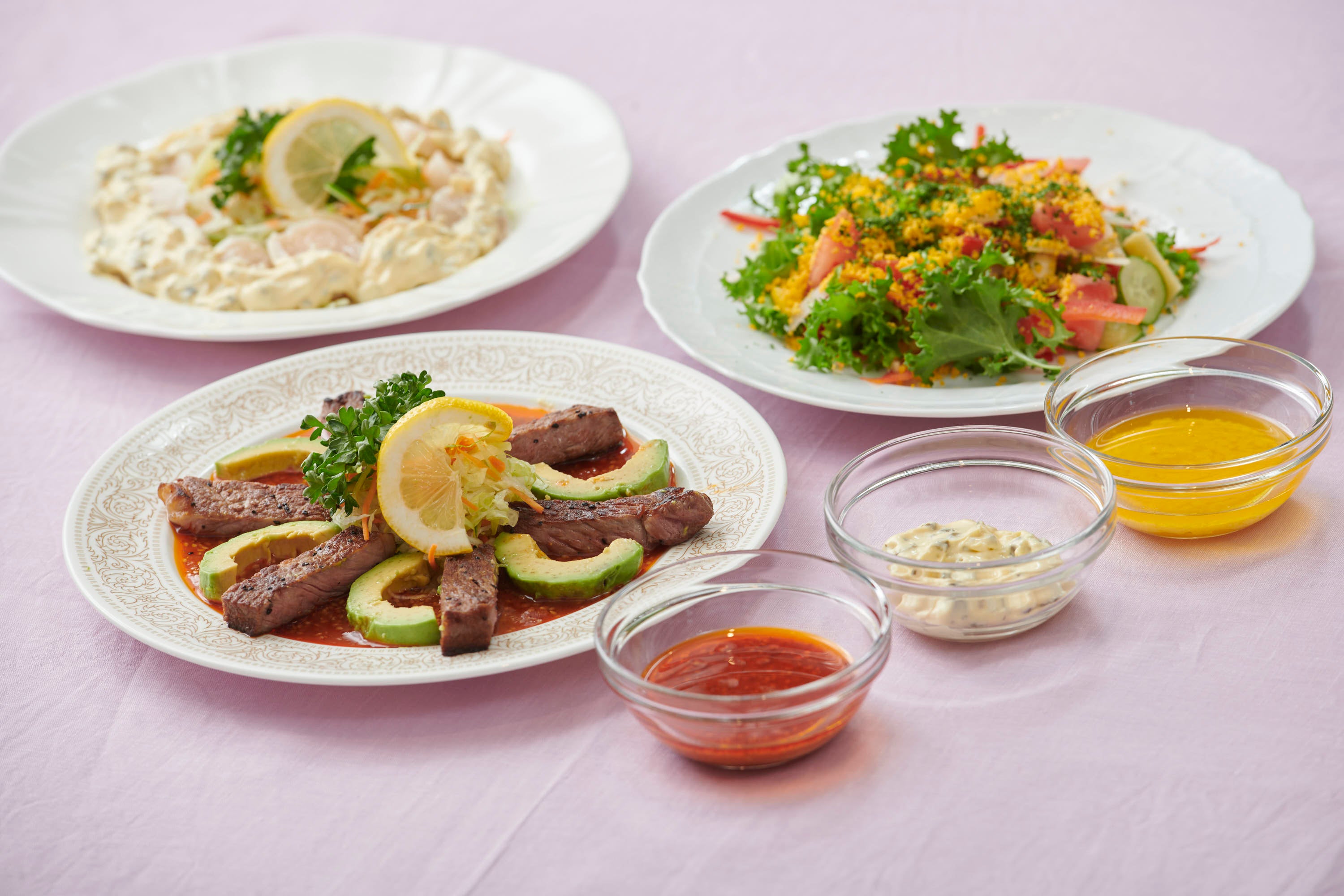 シェフおすすめレシピ3選