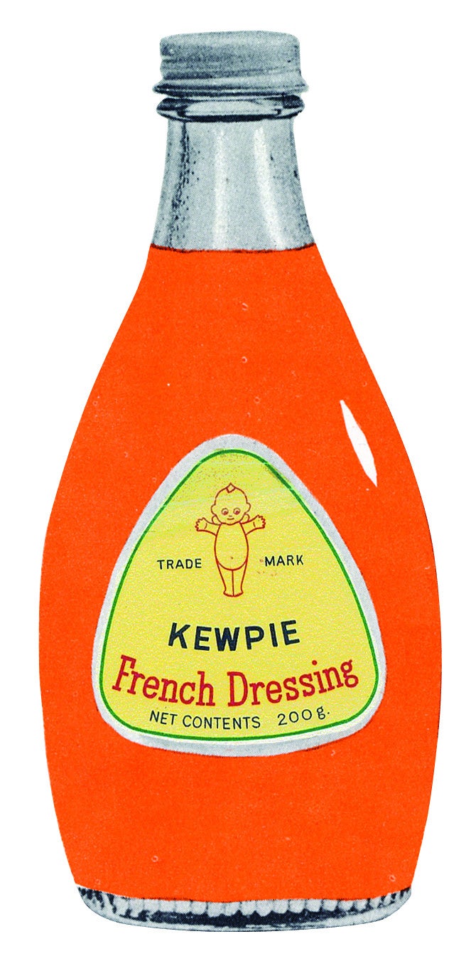 1958年 日本初のドレッシング「キユーピー フレンチドレッシング(赤)」