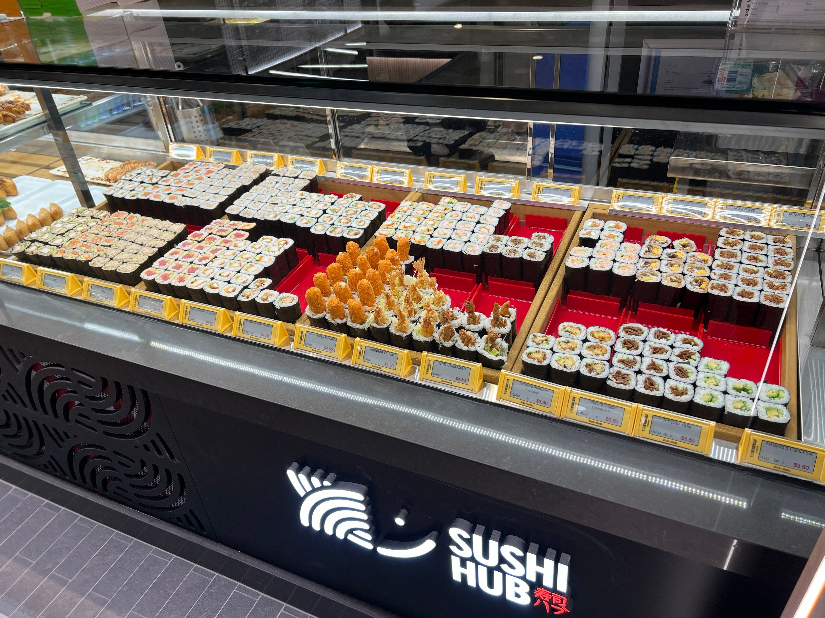（参考）オーストラリア国内ショッピングモールの寿司販売店の様子、画像提供：Sushi Hub