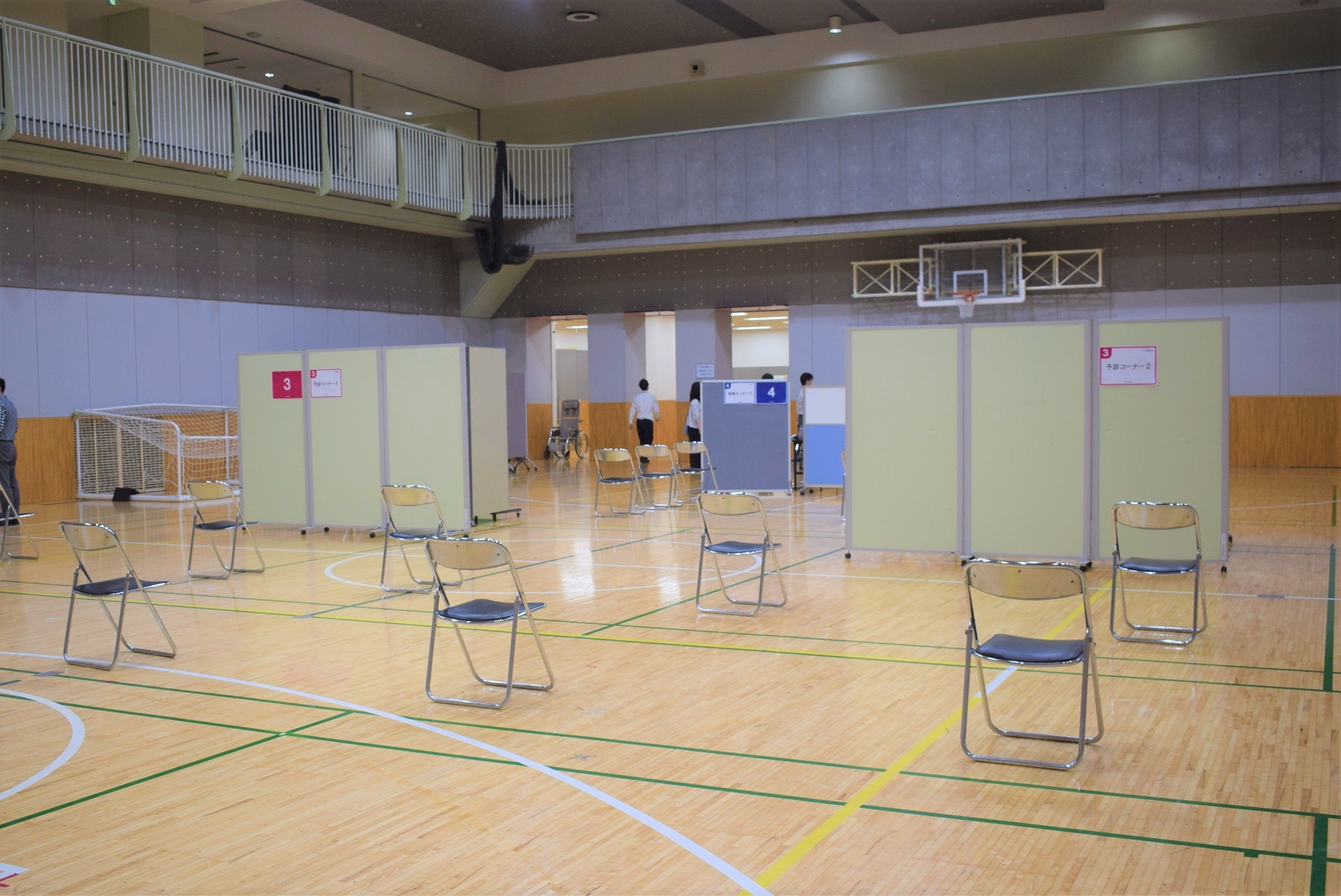 会場となる東戸塚2号館 地下3階 体育館