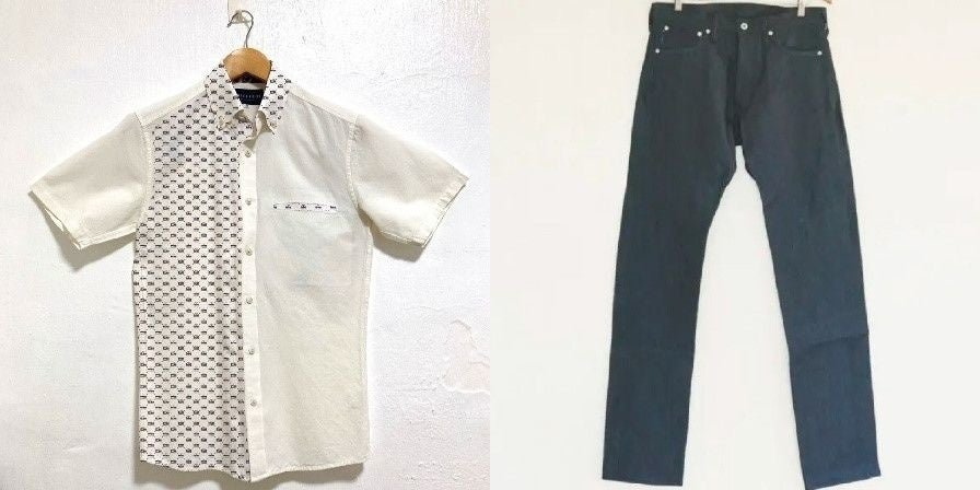 オリオンの かりゆしウェア 50本限定生産の ジーンズ が登場 サトウキビの搾りかす バガス から生まれた サステナブルで沖縄 を身近に感じられるコラボアイテム オリオンビール株式会社のプレスリリース