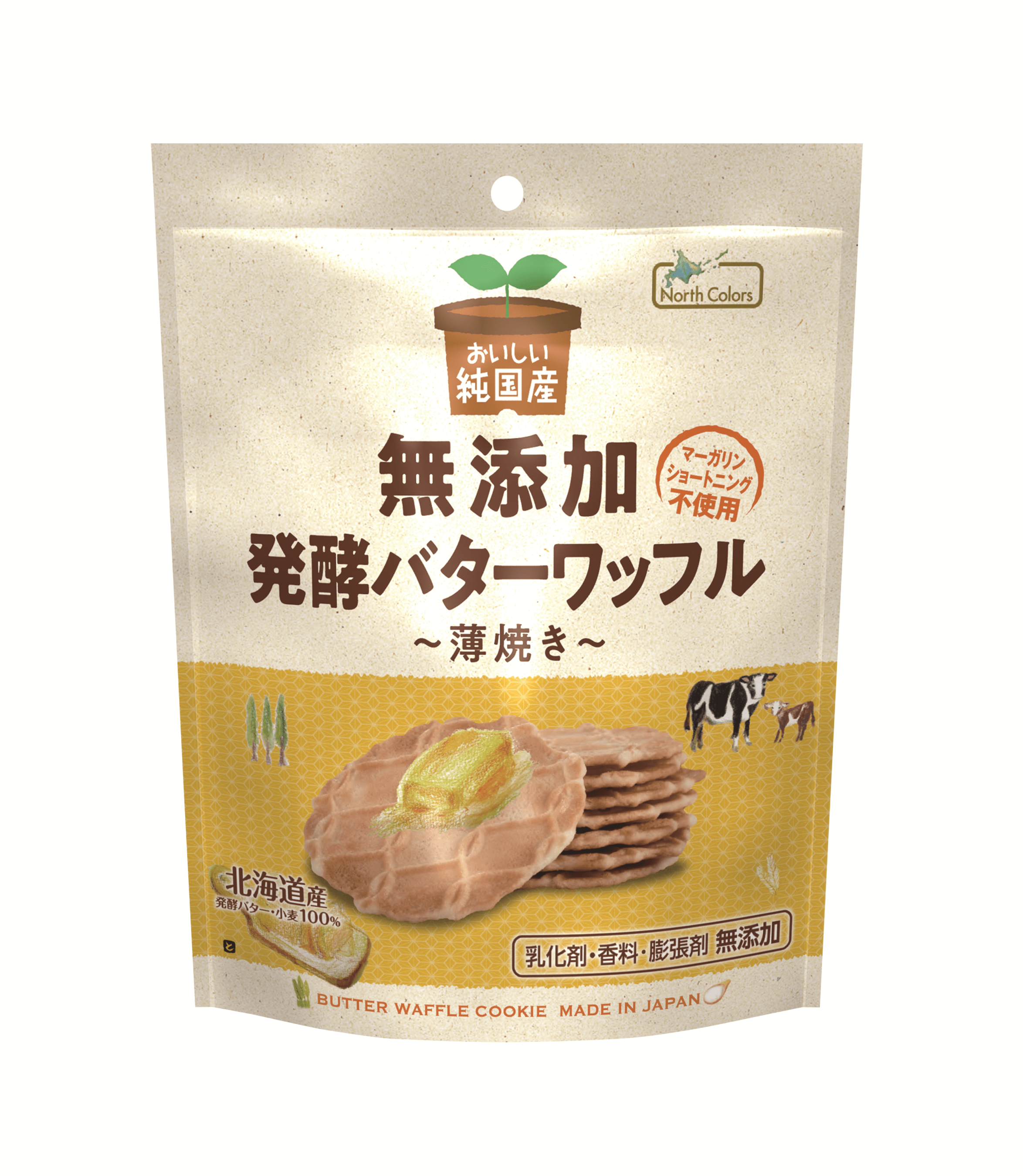 純国産 発酵バターワッフル