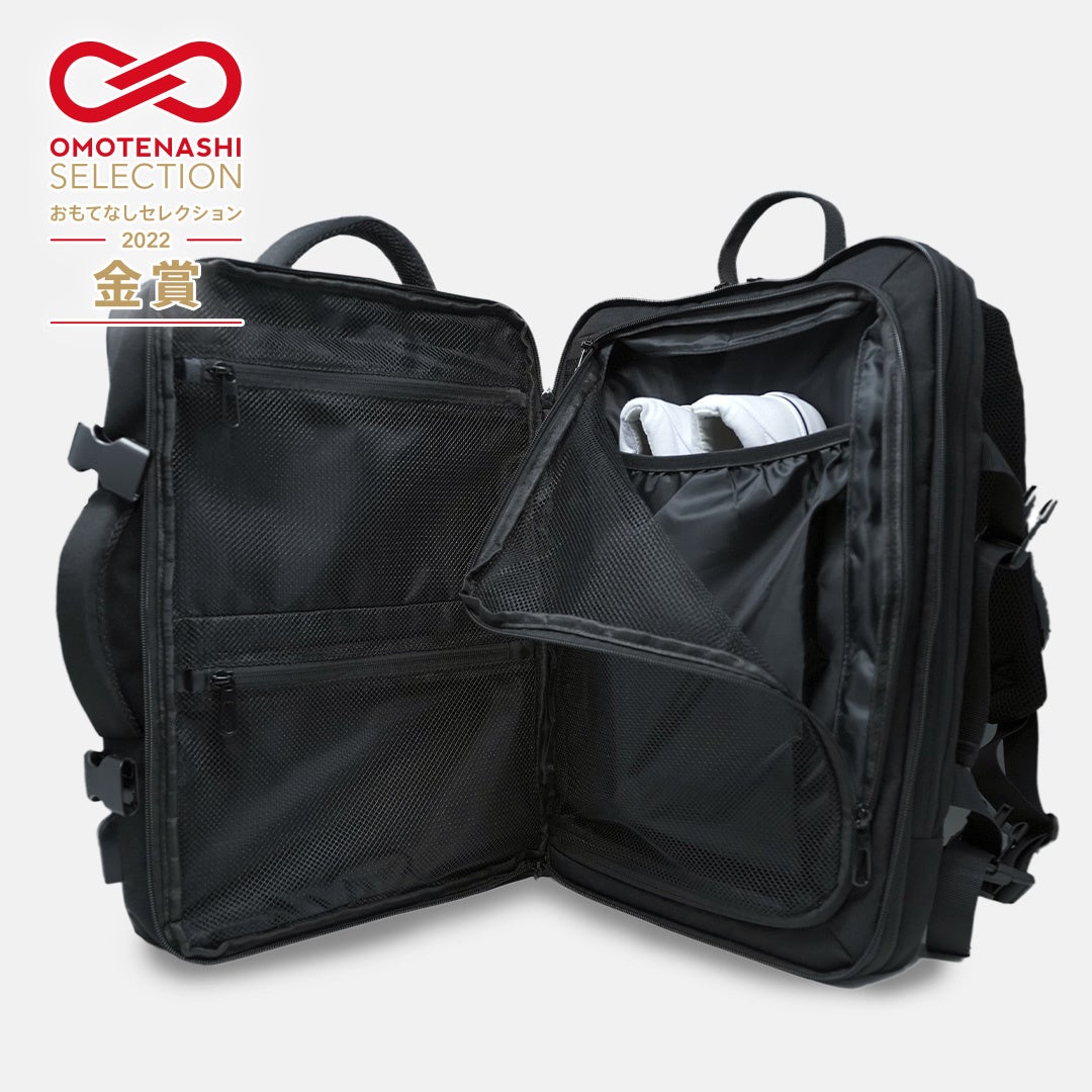 美品　Evoon マルチビジネスリュック2.0 Evoon マルチビジネスリュック2.0・容量20L~拡張時35L【送料無料