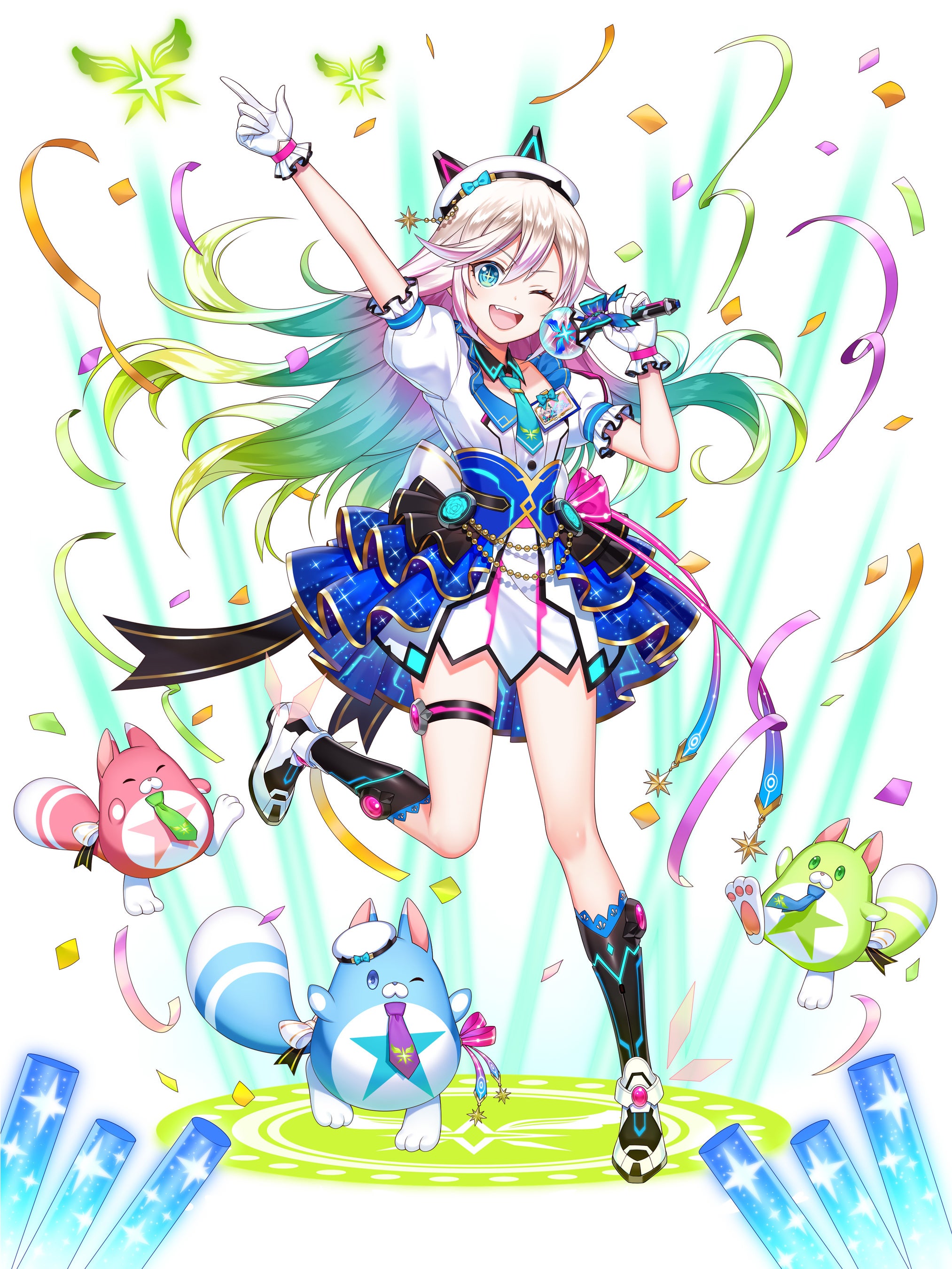 白猫プロジェクト New World S 新イベント Saint Shine 社長アイドル奮闘記 開催 コロプラのプレスリリース