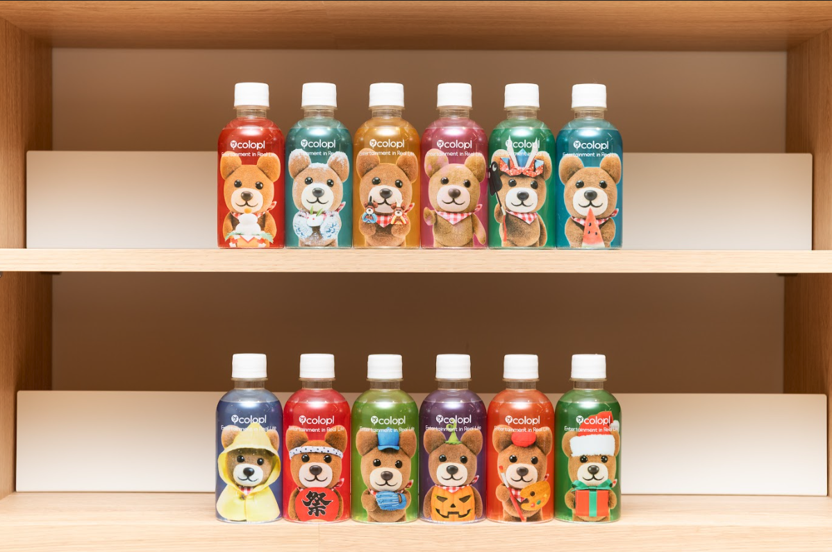 再生ペット樹脂を使用したコロプラ水