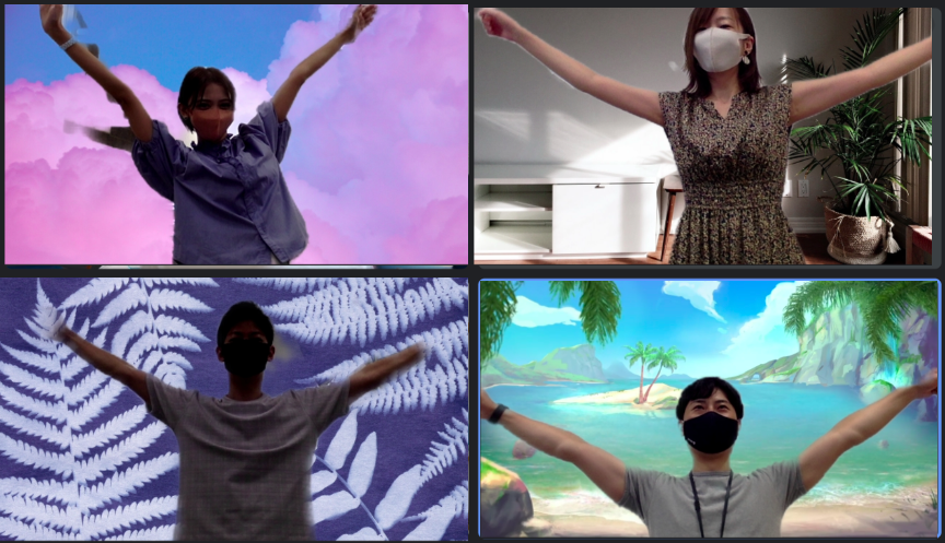 オンライン開催で在宅者も積極的に参加