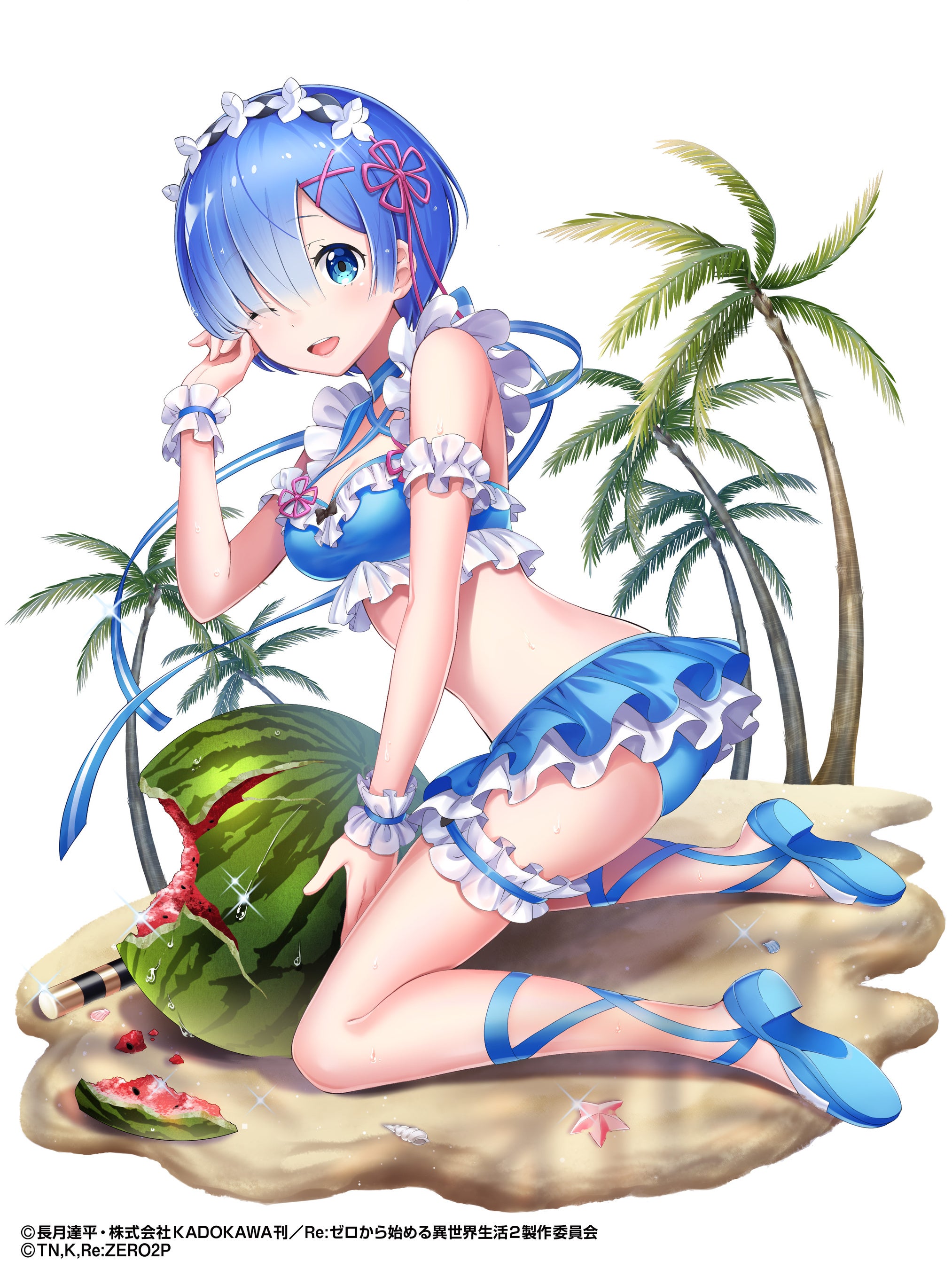 白猫プロジェクト NEW WORLD'S』に『リゼロ』キャラクターの水着