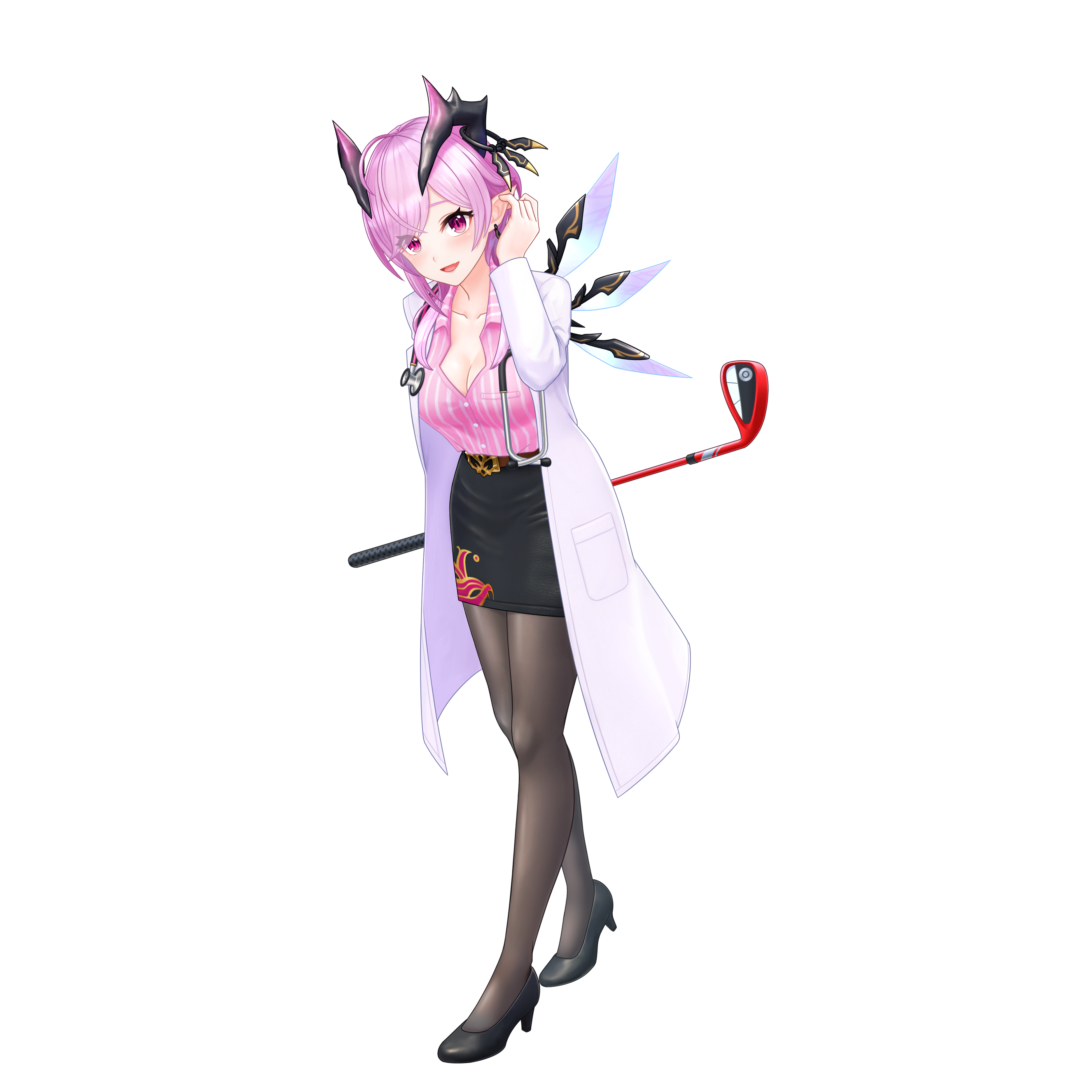 白猫GOLF』、優しいドクターをイメージしたオスクロルの新ウェアが登場