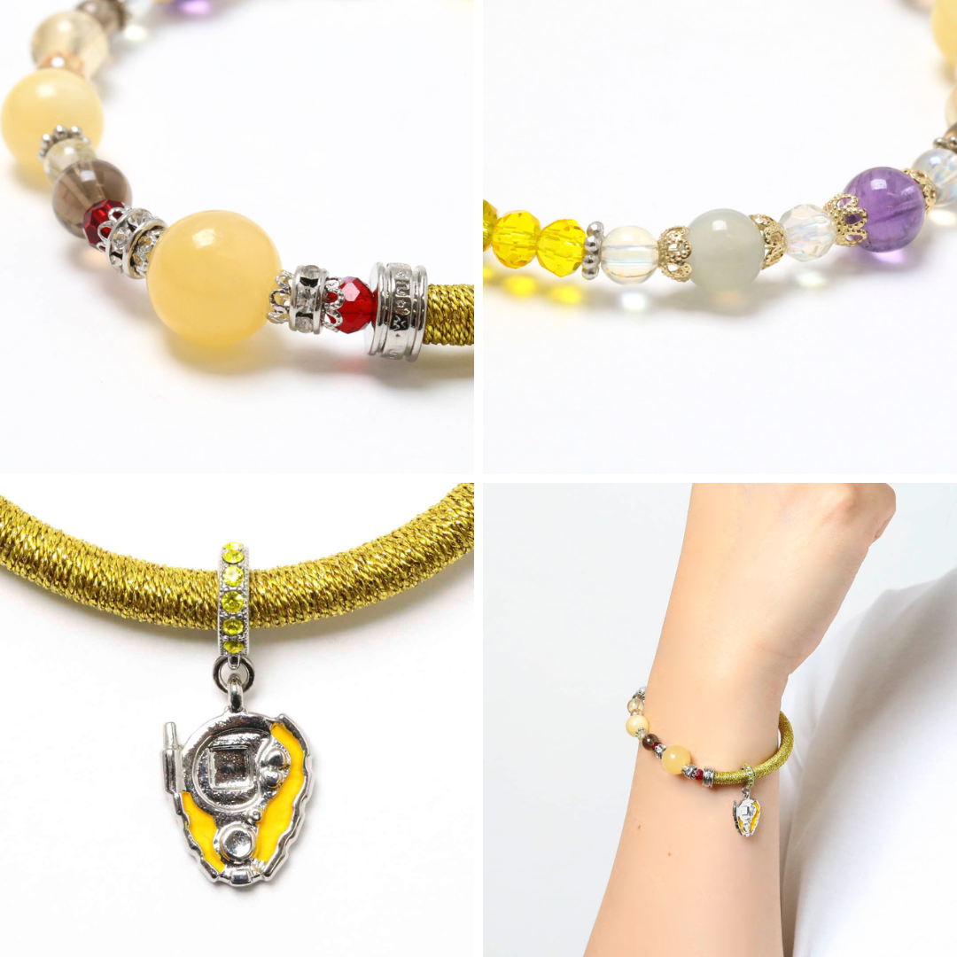 デジモンアドベンチャー02 より選ばれし子どもたちとパートナーデジモンをイメージした天然石ブレスレットが登場 株式会社めのやのプレスリリース