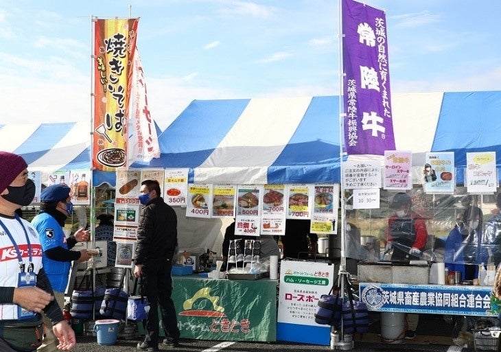 ホームゲームでの出店