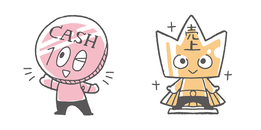 キャラクター化された勘定科目