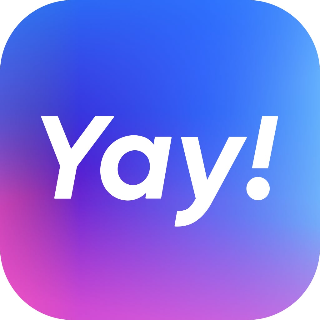 「Yay!」のロゴ
