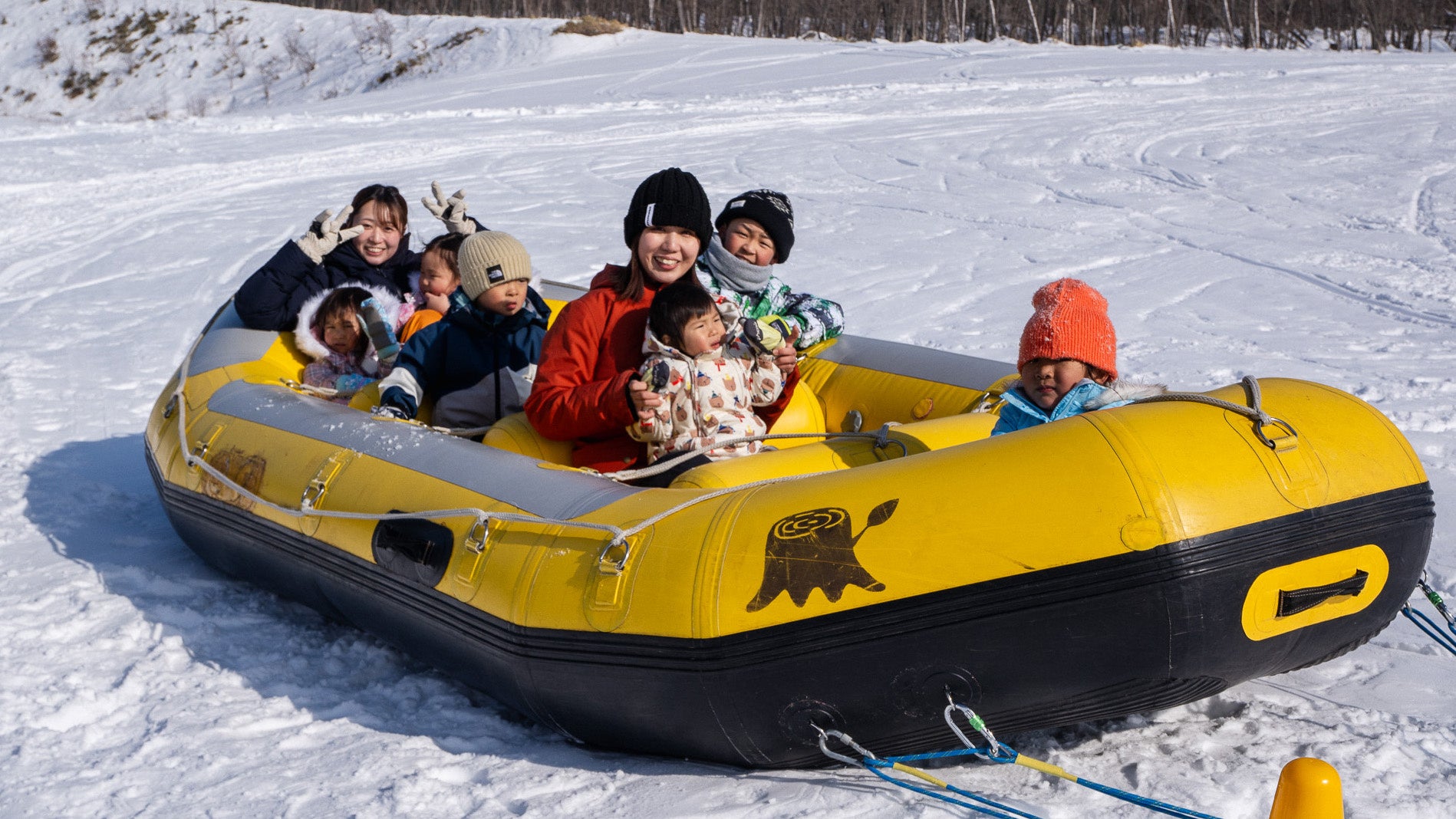 無料キャンペーン中のラフティング