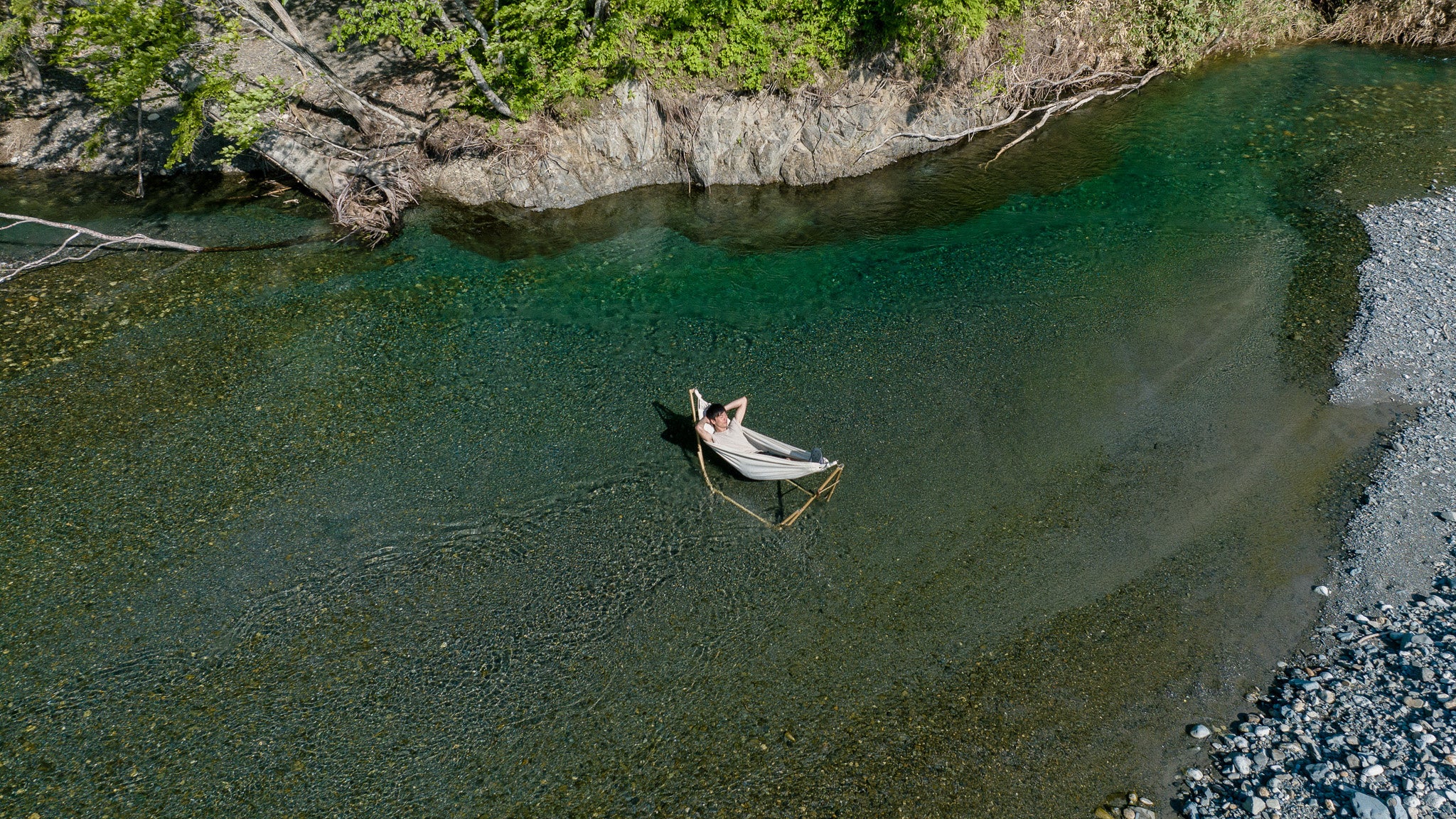 雄大な自然の中で自分だけの時間を