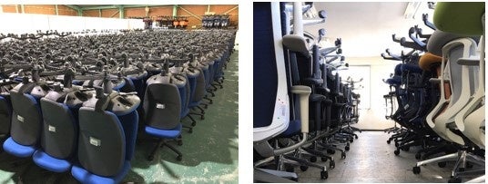 組み立ったままのストック