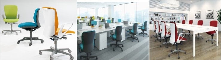 やさしくフィットするこれからのスタンダードシーティング 当社取扱のオカムラ「スラート」