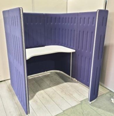 集中ワークブース(オカムラ製マッフル)