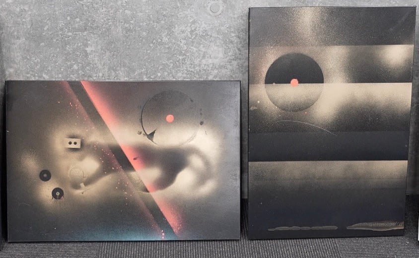 日下部氏の作品の一部