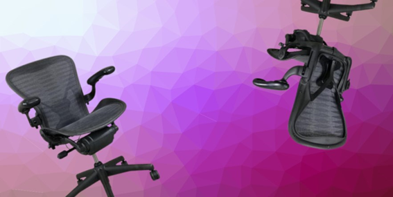 アーロンチェア フル装備 タキシードメッシュ Bサイズ ポスチャー