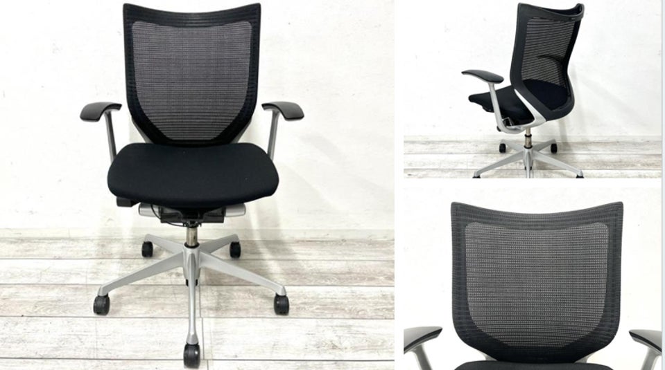 東北支社 入荷情報】オカムラ製「バロン」肘付ローバックチェア 東北支社 入荷情報】オカムラ製「バロン」肘付ローバックチェア